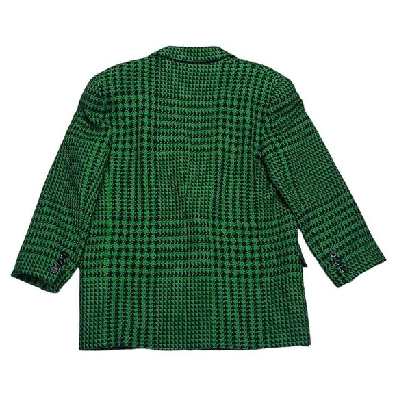 Vintage 90s Ellen Tracy Luxury Designer Retro Wool Cashmere Blazer Jacket Large - Picture 3 of 5